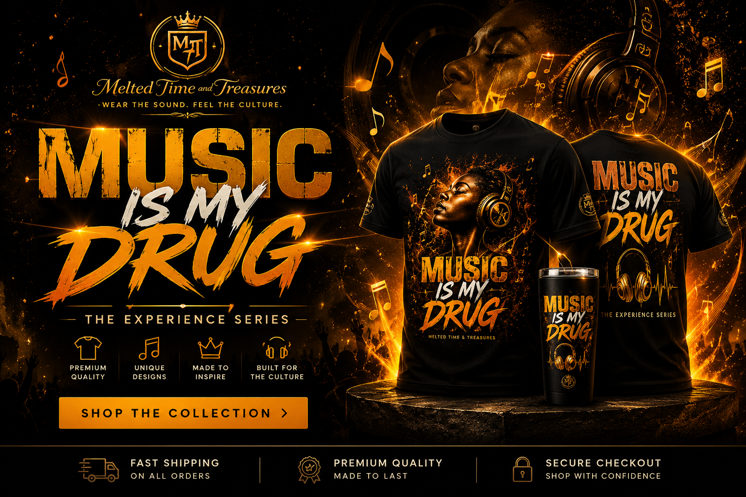 Music Is My Drug — The Experience Series