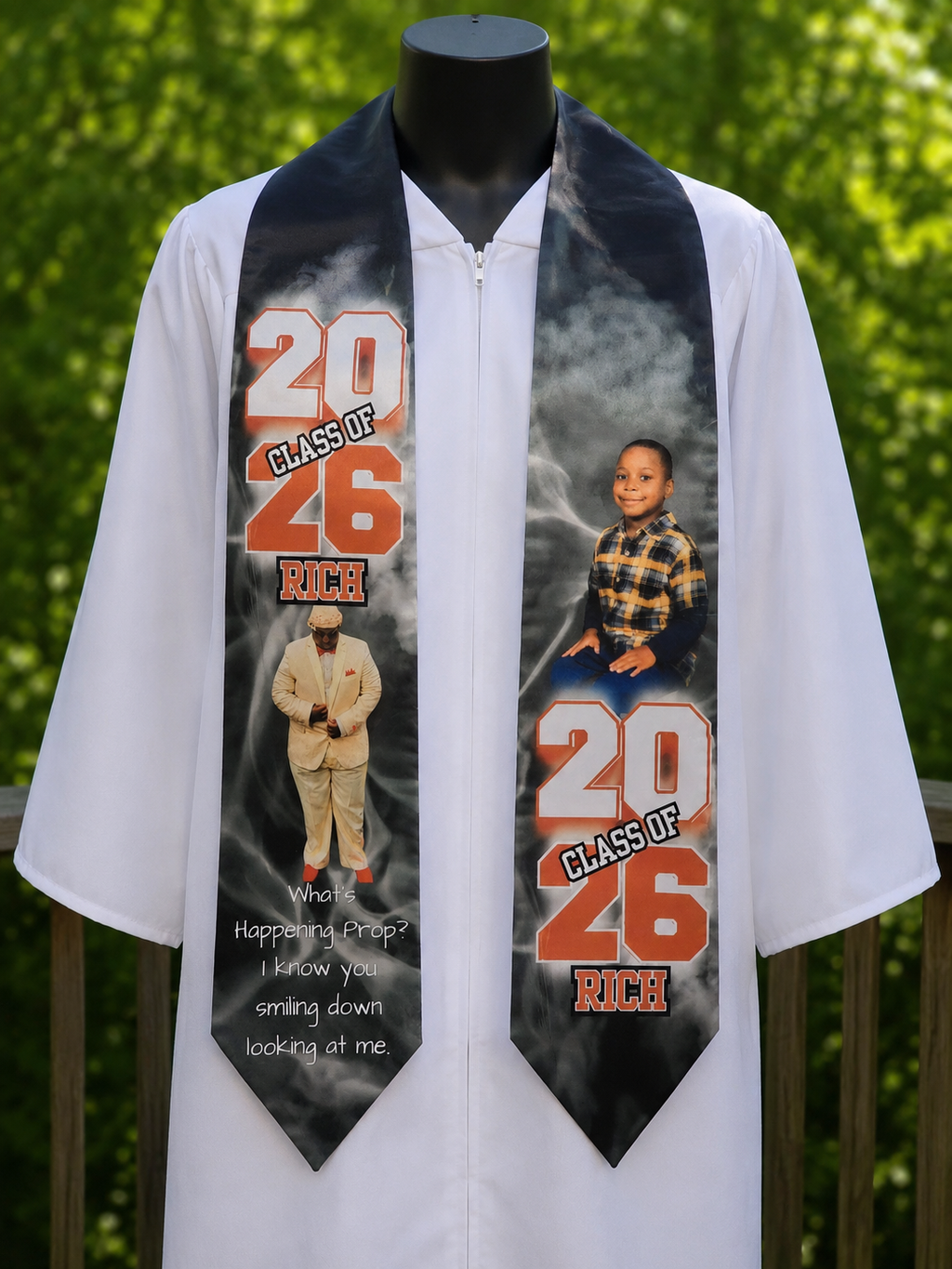 Customized Graduation Stole