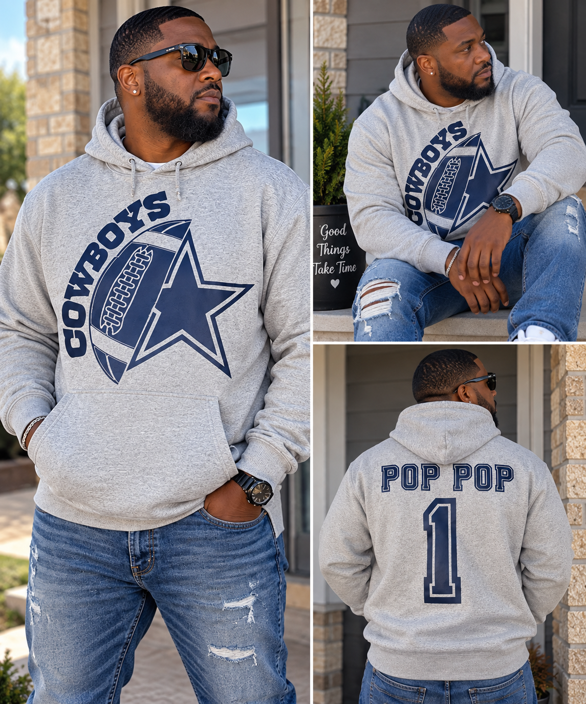 Custom Football Team Hoodie