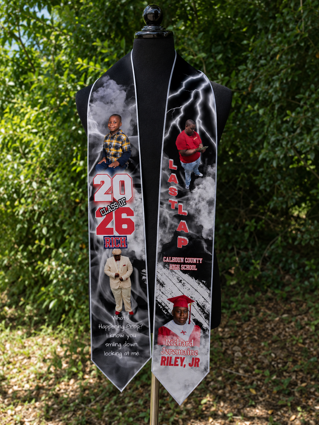 Customized Graduation Stole