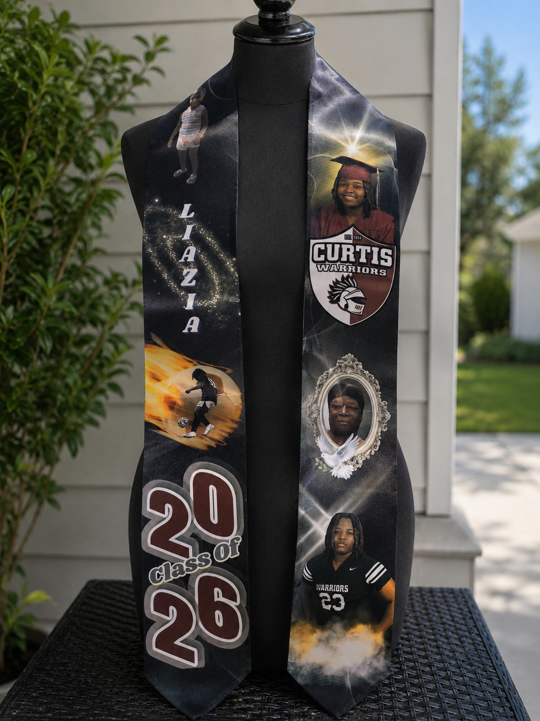 Customized Graduation Stole