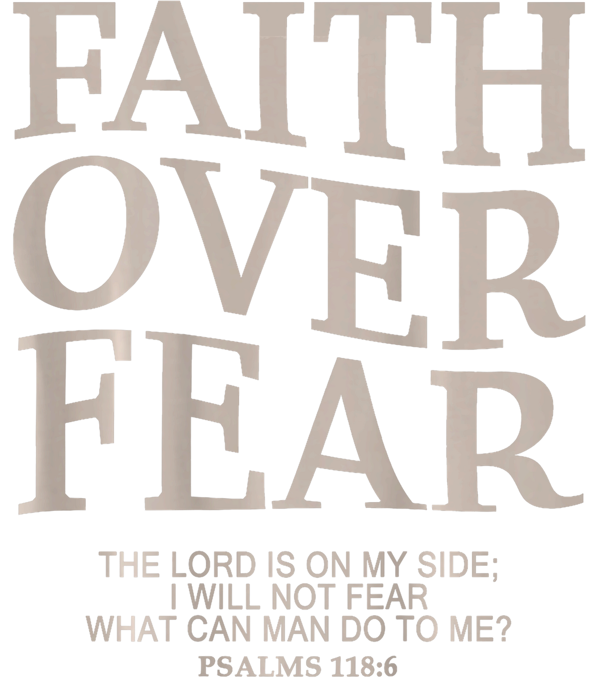 Man of Faith — Custom Shirt