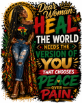 Heal The World Pan-African queen design