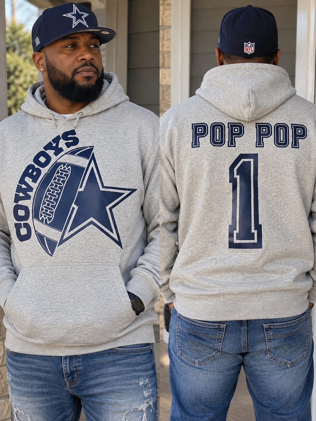 Custom Football Team Hoodie