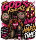 God's Favorite Pink Faith Queen