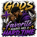 God's Favorite Purple Gold Prayer
