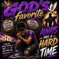 God's Favorite Purple Prayer Queen